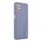 LEATHER auf Samsung Galaxy A22 5G FORCELL Mobile Lederhülle Blau