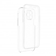 360 Full Cover PC + TPU auf Apple iPhone 13 Silikon-Handyhülle Durchsichtbar
