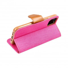 Apple iPhone 13 Pro Book Handytaschen CANVAS Book Rosa