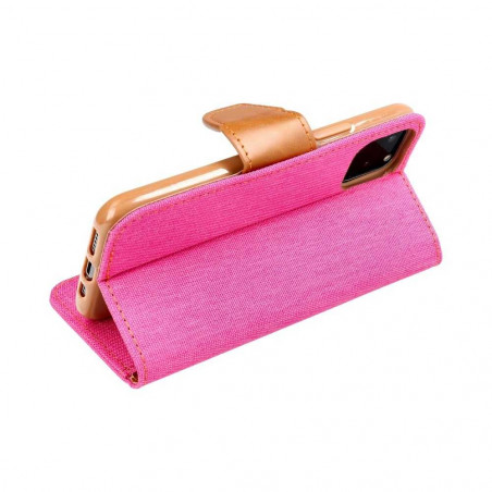 Apple iPhone 13 Pro Book Handytaschen CANVAS Book Rosa
