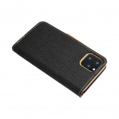 Apple iPhone 13 mini Book Handytaschen CANVAS Book Schwarz
