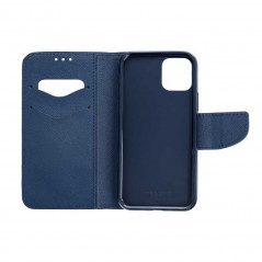 Apple iPhone 13 Book Handytaschen Fancy Book Rot / Marine