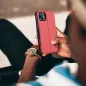 Apple iPhone 13 Book Handytaschen Fancy Book Rot / Marine