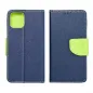 Apple iPhone 13 mini Book Handytaschen Fancy Book Marine / Limette