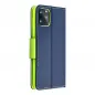 Apple iPhone 13 Pro Max Book Handytaschen Fancy Book Marine / Limette