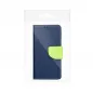 Apple iPhone 13 Pro Max Book Handytaschen Fancy Book Marine / Limette