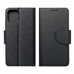 Fancy Book auf Samsung Galaxy A03S Brieftaschenetui Schwarz
