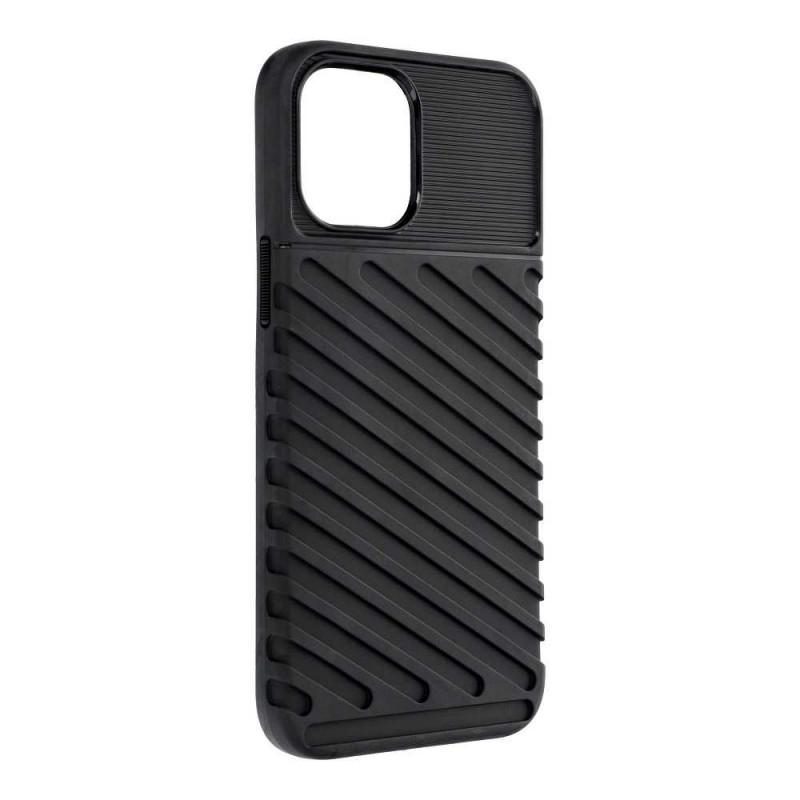 Apple iPhone 12 Pro Max Hülle THUNDER Schwarz