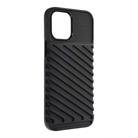 Apple iPhone 12 Pro Max Hülle THUNDER Schwarz