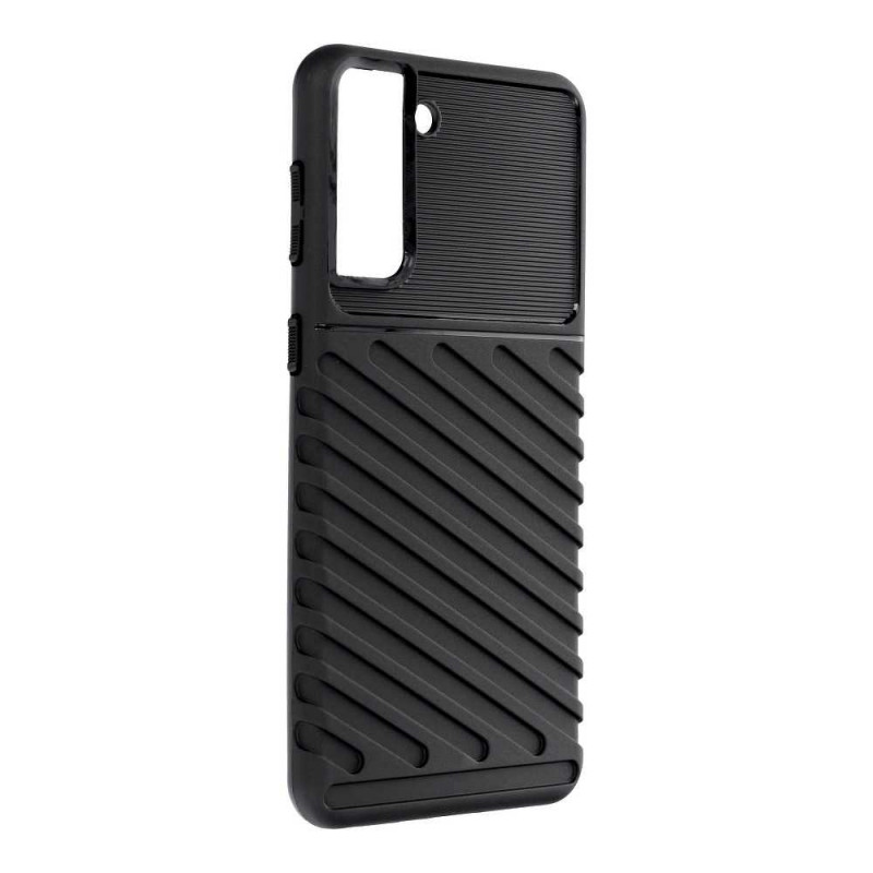 THUNDER auf Samsung Galaxy S21 Plus 5G FORCELL Abdeckung TPU Schwarz
