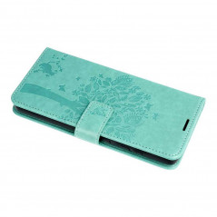 Apple iPhone 13 mini Book Handytaschen MEZZO Book Baum  Grün