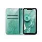 Apple iPhone 13 mini Book Handytaschen MEZZO Book Baum  Grün