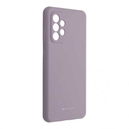 Silicone case auf Samsung Galaxy A52 5G MERCURY Silikonhülle Grau