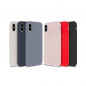 Silicone case auf Samsung Galaxy A52 5G MERCURY Silikonhülle Grau