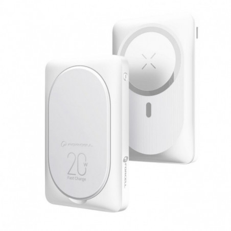 Forcell Power bank F-ENERGY F10K2 MagStand PD QC3.0 5A 20W 10000 mAh weiß